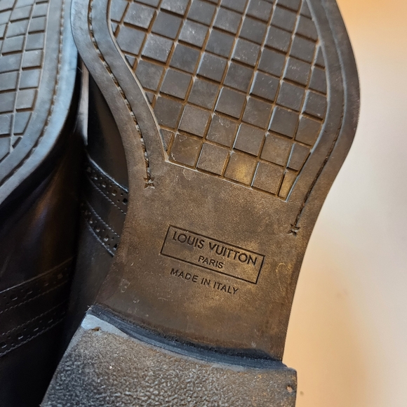 Louis Vuitton black loafers size 8.5 in VGUC - Picture 10 of 12